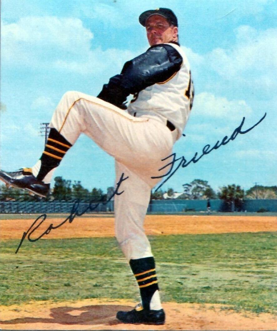 1964 Kahn's Wieners Baseball Bob Friend #9