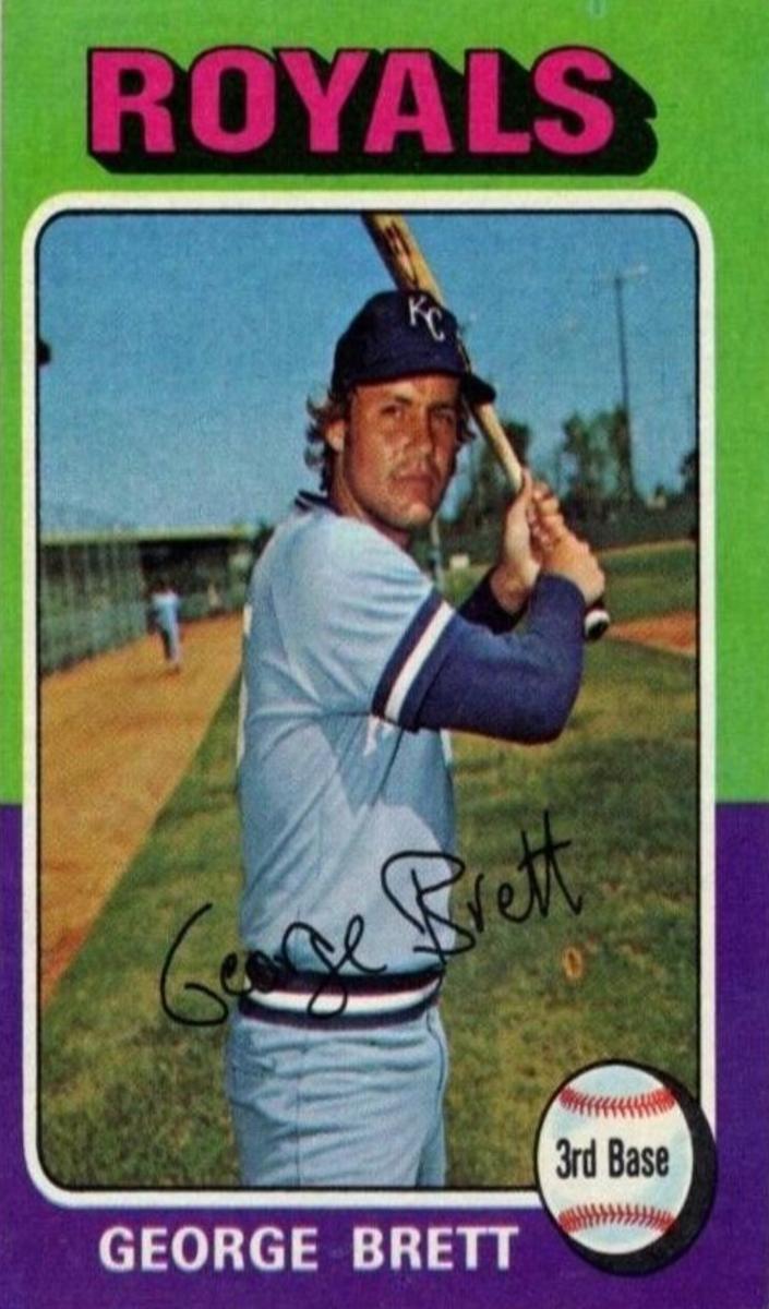 1975 Topps Baseball George Brett #228 PSA 7.5