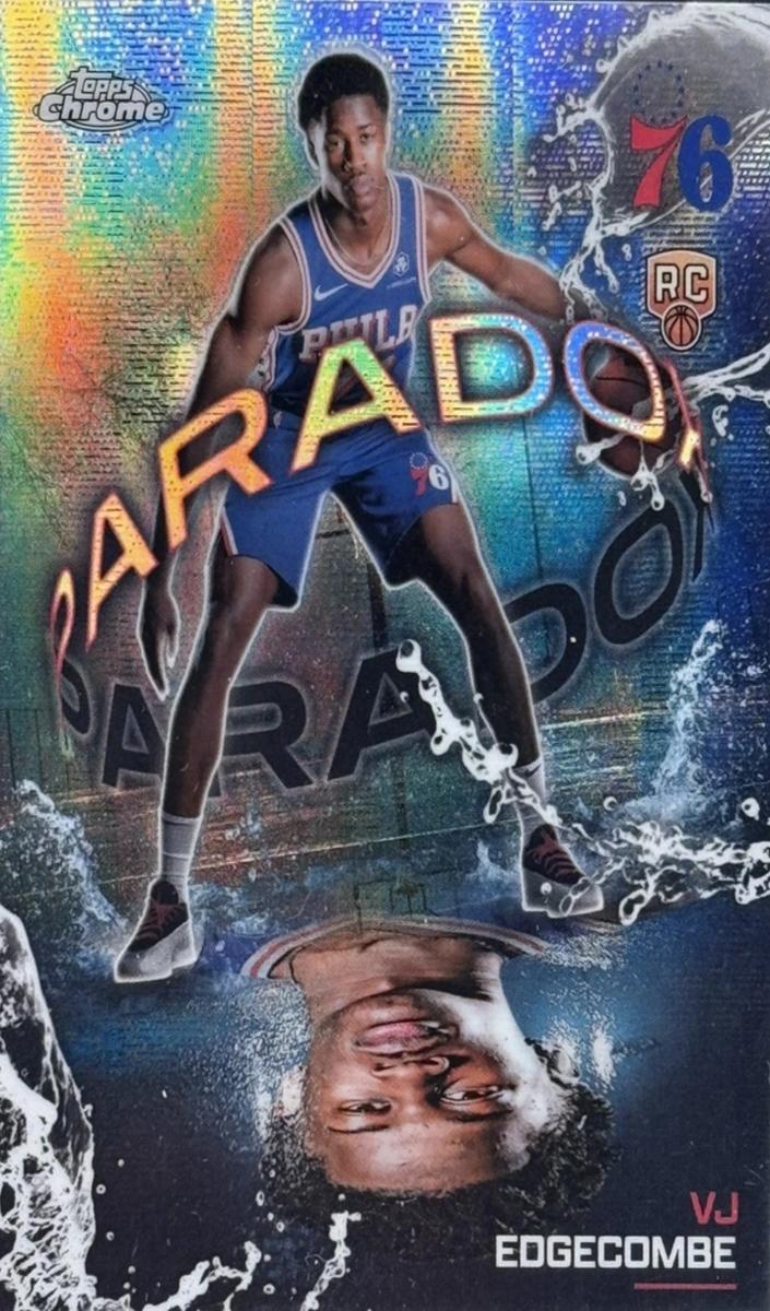 2025 Topps Chrome Basketball VJ Edgecombe #PX-23