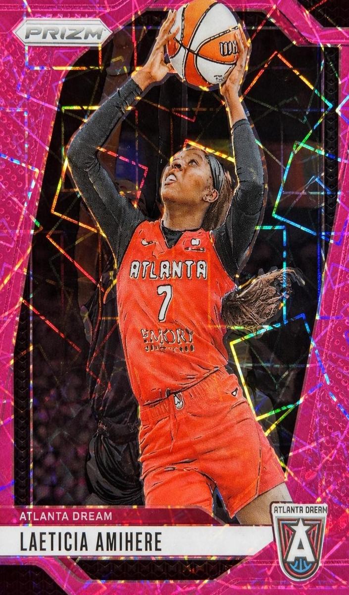2024 Panini Prizm WNBA Basketball Pink Velocity Laeticia Amihere #54