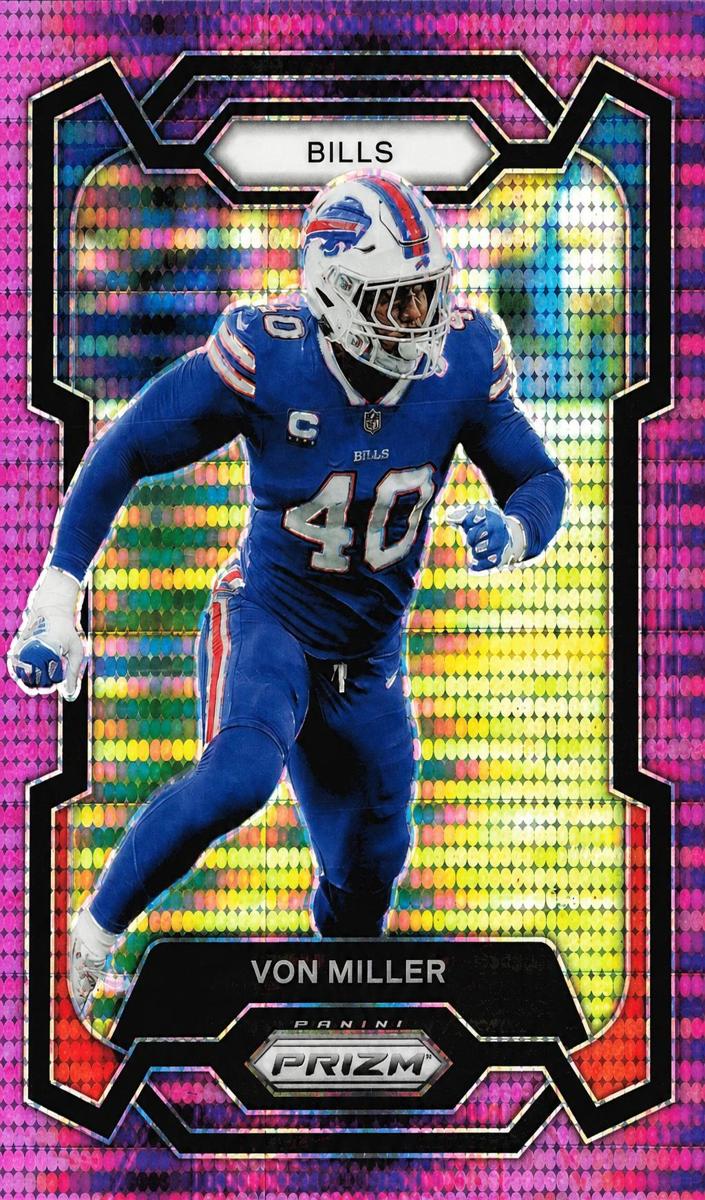 2023 Panini Prizm Football Purple Pulsar Von Miller #36