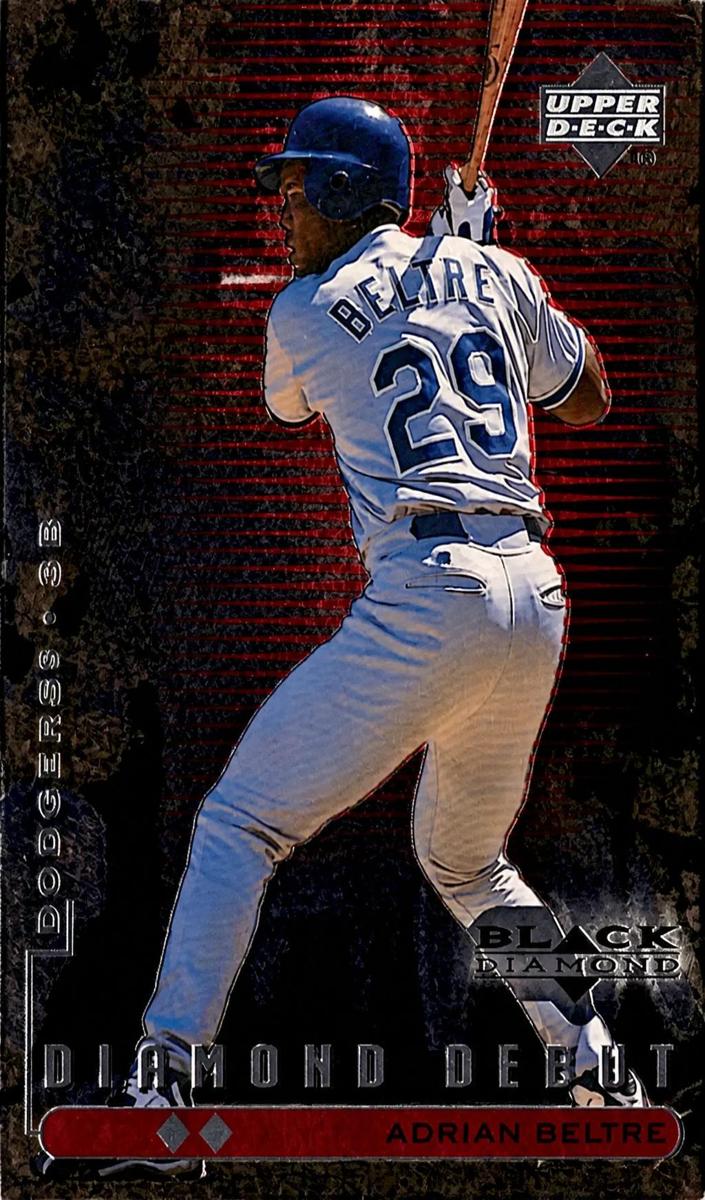 1999 Upper Deck Black Diamond Baseball Double Adrian Beltre #105