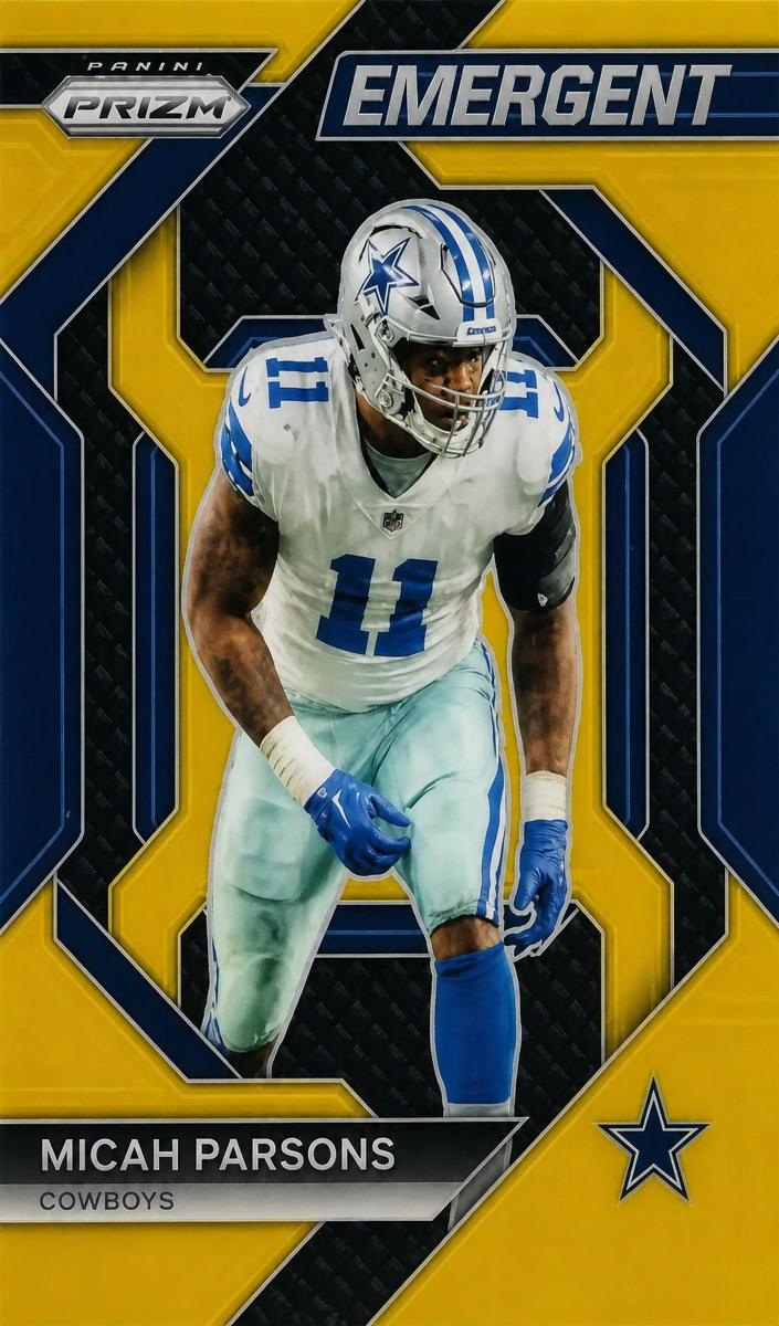 2023 Panini Prizm Football Gold Micah Parsons #H-18