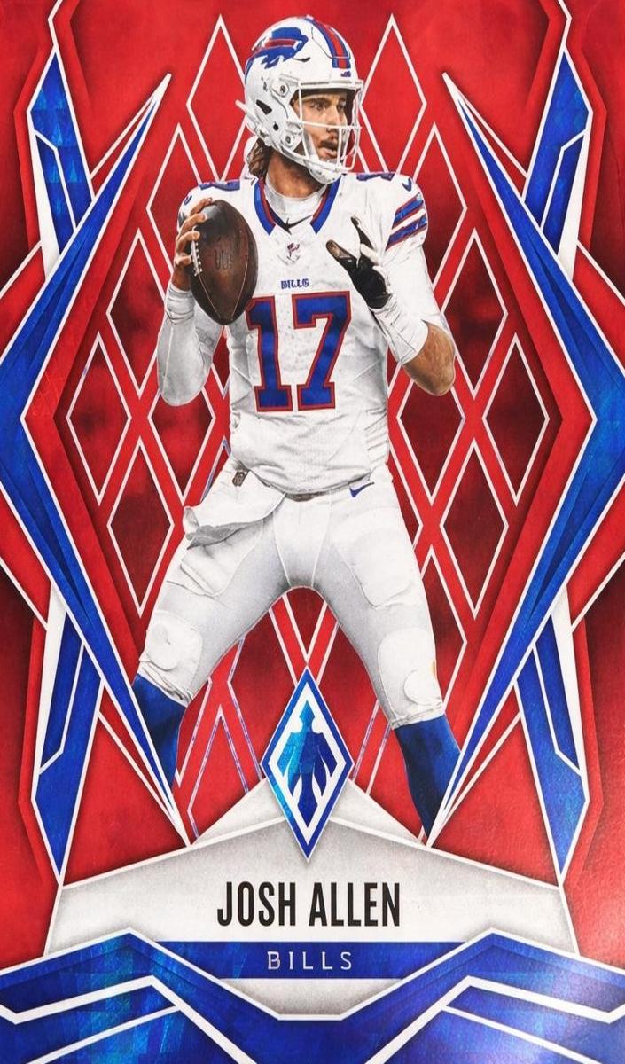 2025 Panini Phoenix Football Red Josh Allen #129