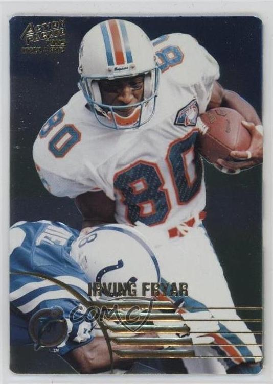 1995 Action Packed Rookies and Stars Football Irving Fryar #46