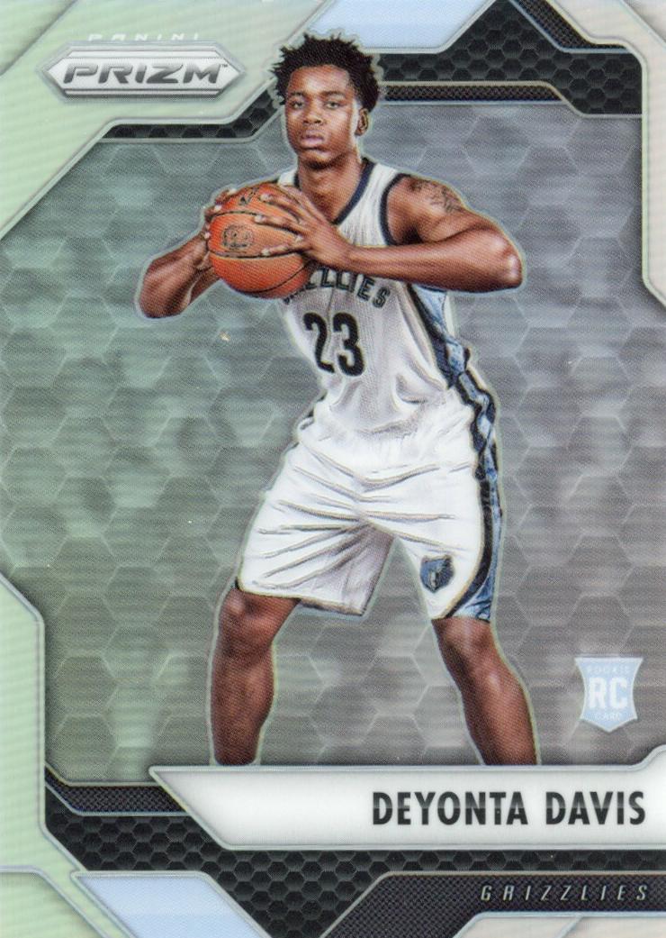 2016 Panini Prizm Basketball Silver Deyonta Davis #69 BGS 9