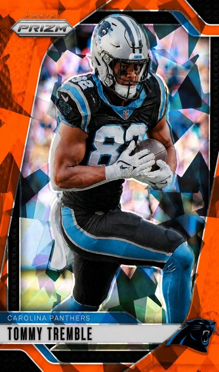 2024 Panini Prizm Football Orange Ice Tommy Tremble #40