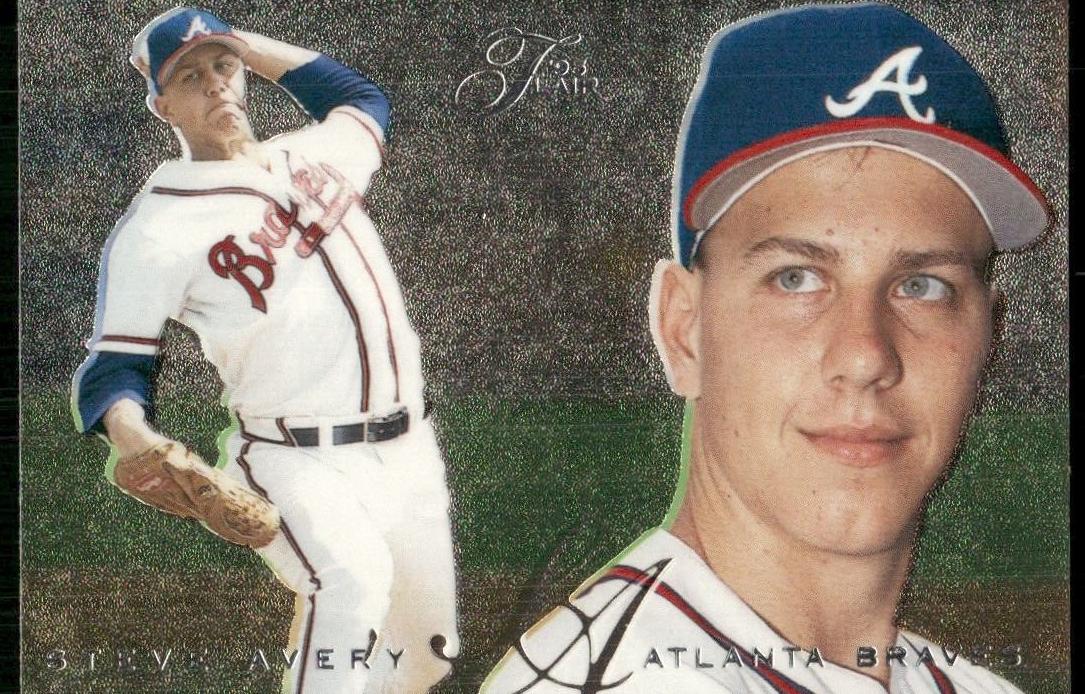 1995 Flair Baseball Steve Avery #320