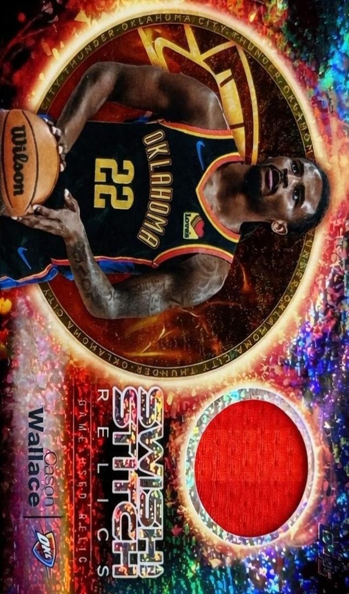 2025 Topps Basketball Holo Foil Cason Wallace #SST-CW