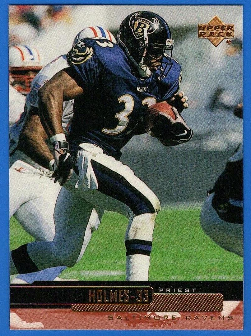 1999 Upper Deck Football Priest Holmes #15