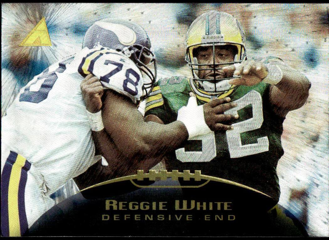 1995 Pinnacle Football Trophy Collection Reggie White #1 PSA 9