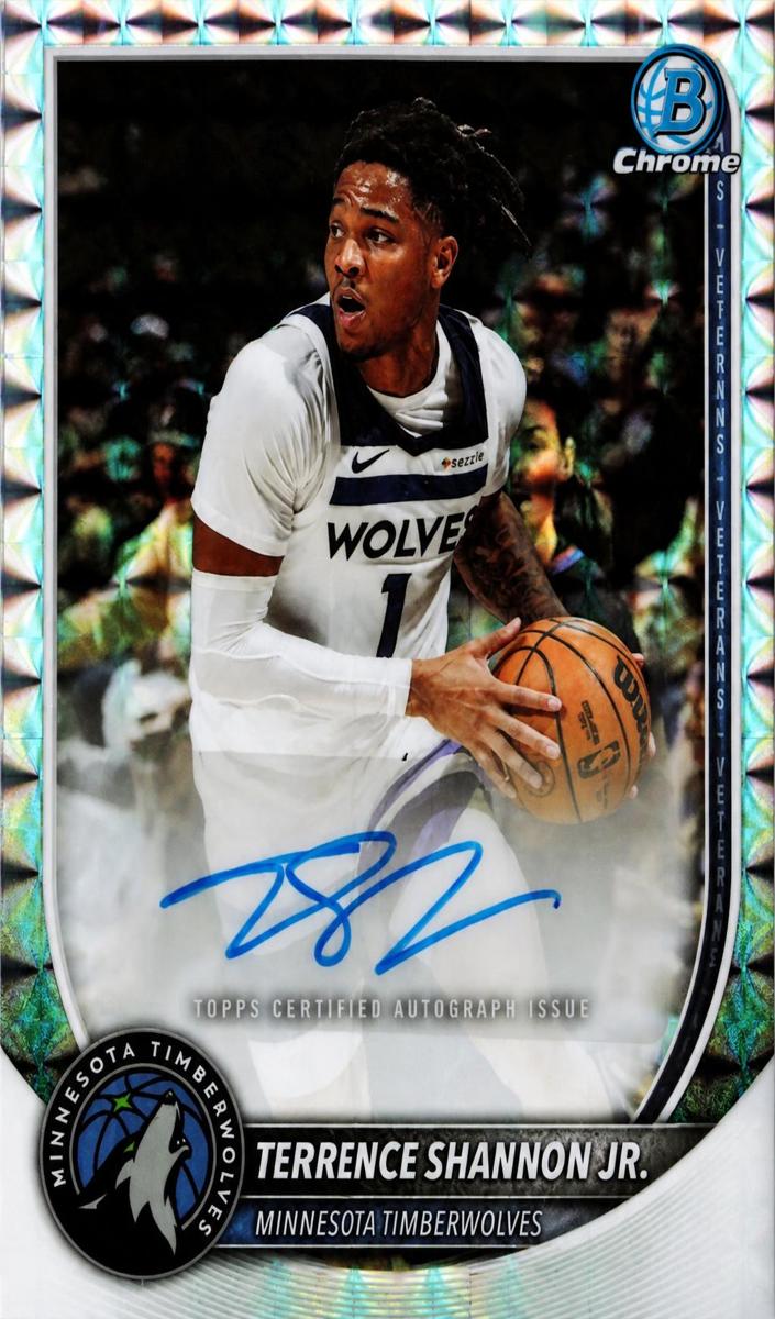 2025 Bowman Basketball Geometric Refractor Terrence Shannon Jr. #BCA-TSJ