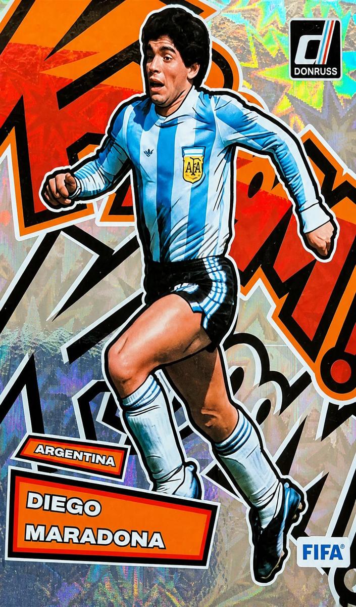 2023 Panini Donruss FIFA Soccer Diego Maradona #24