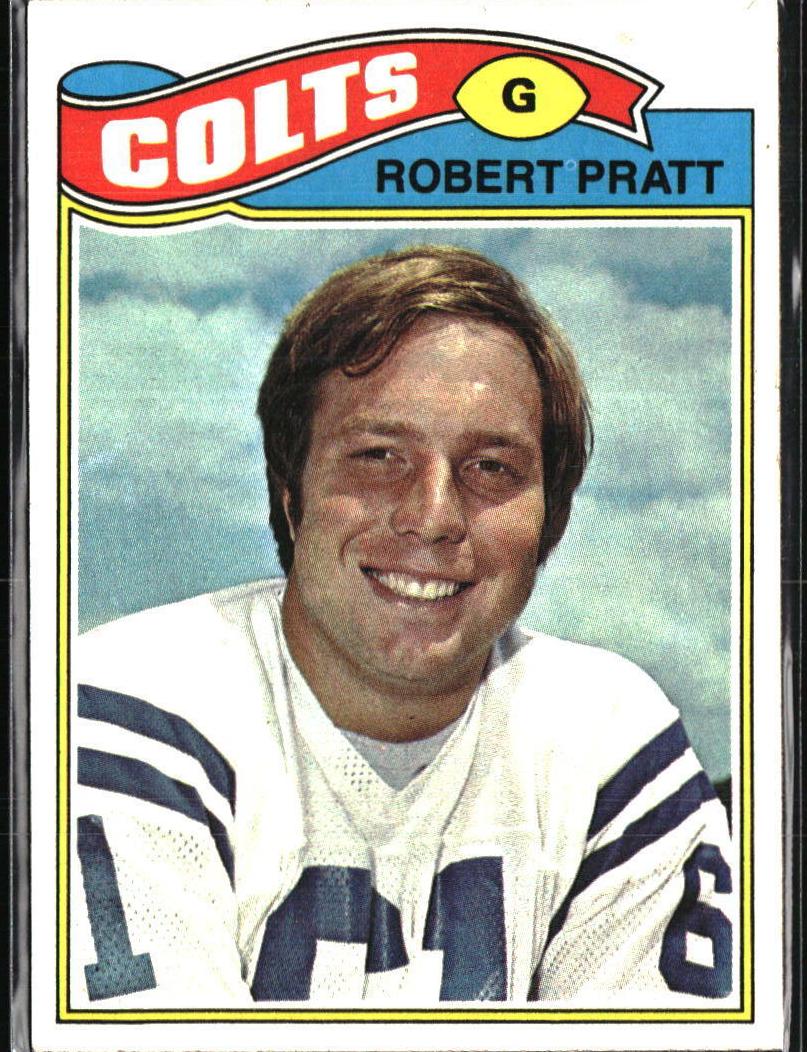 1977 Topps Football Robert Pratt #456