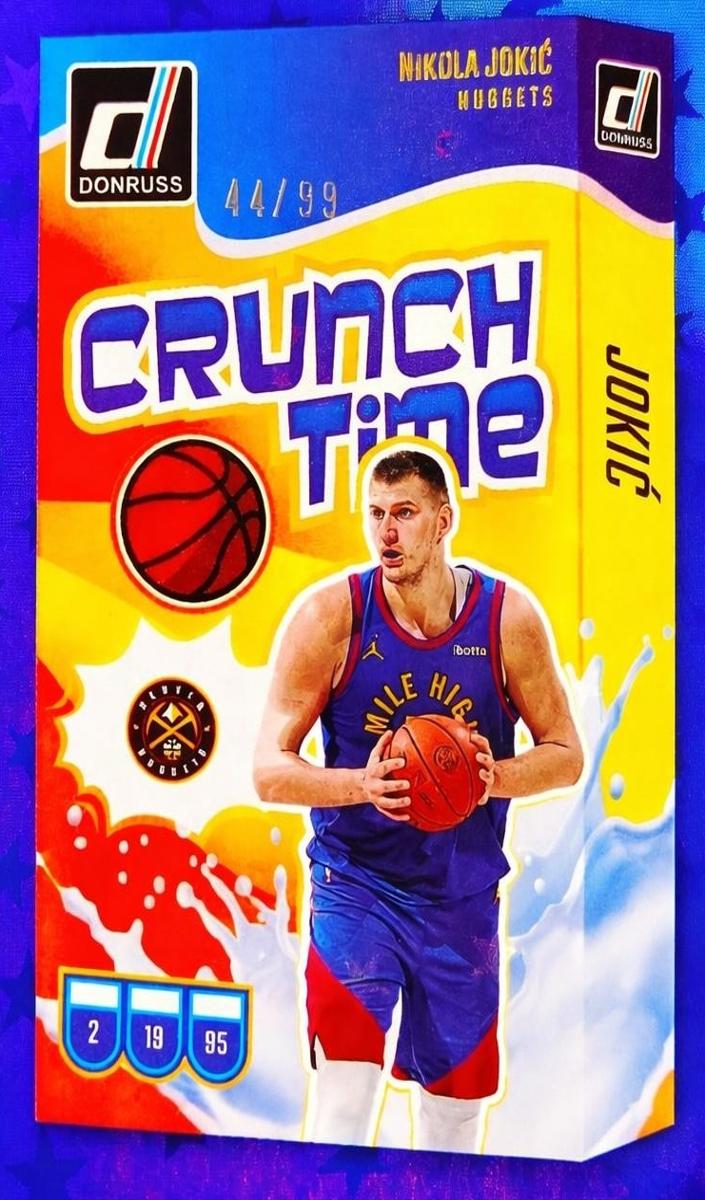 2024 Panini Donruss Basketball International Blue Stars Nikola Jokic #10