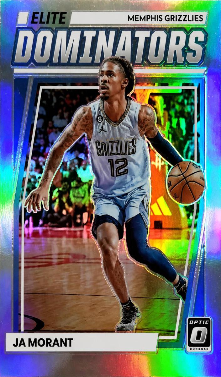 2022 Donruss Optic Basketball Holo Ja Morant #5 PSA 8.5