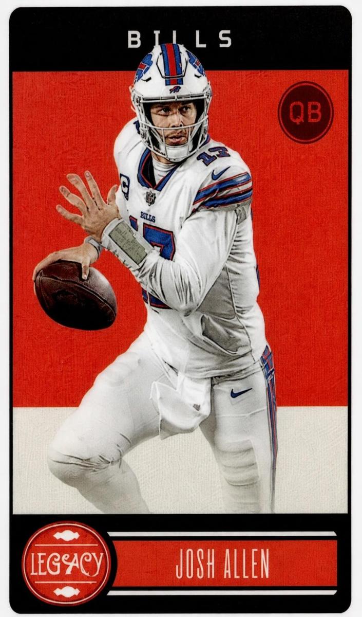 2023 Panini Legacy Football Premium Edition Silver Mini Josh Allen #10