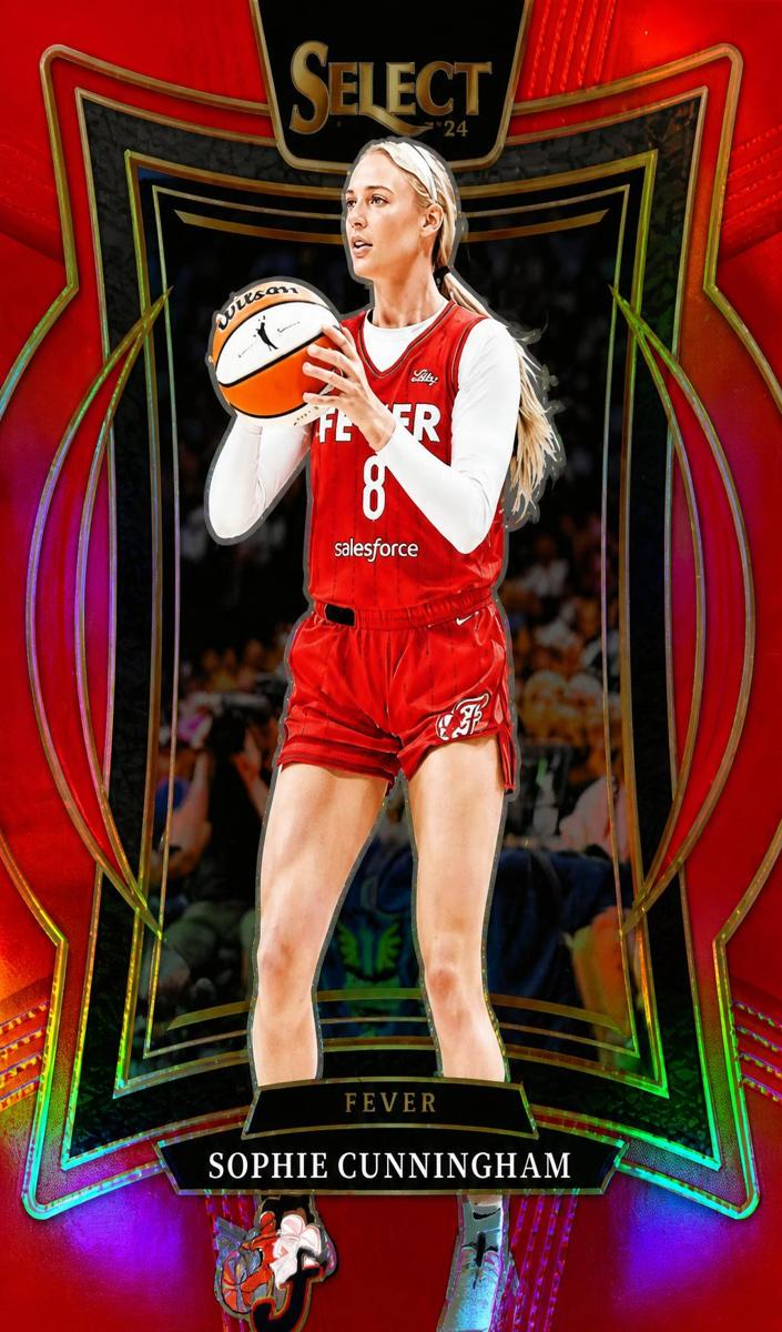2025 Panini Select WNBA Basketball Red Sophie Cunningham #12