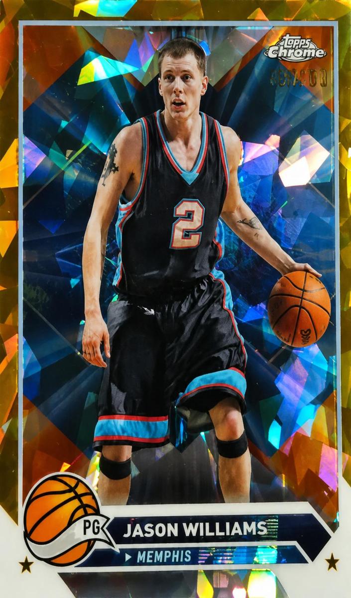 2023 Topps Chrome Sapphire Basketball Gold Jason Williams #89