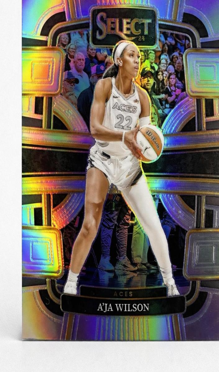 2024 Panini Select WNBA Basketball Silver A'ja Wilson #86