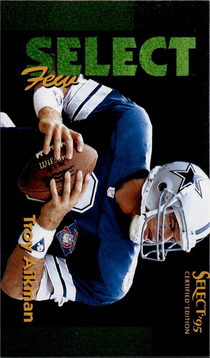 1995 Select Certified Football 1028 Troy Aikman #7