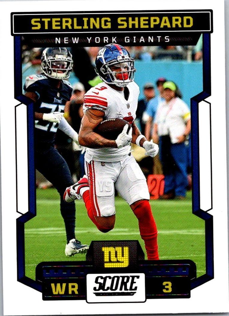 2023 Panini Score Football Sterling Shepard #237 CGC 9.5