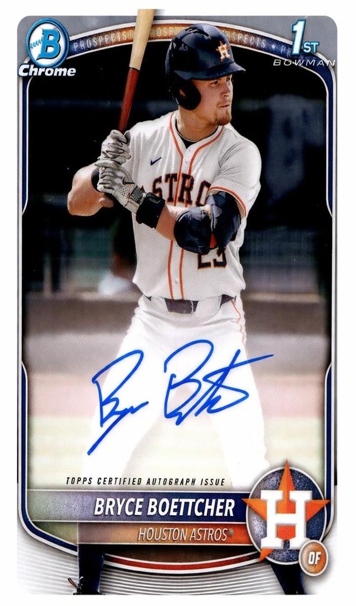 2025 Bowman Chrome Baseball Bryce Boettcher #CPA-BB PSA 9