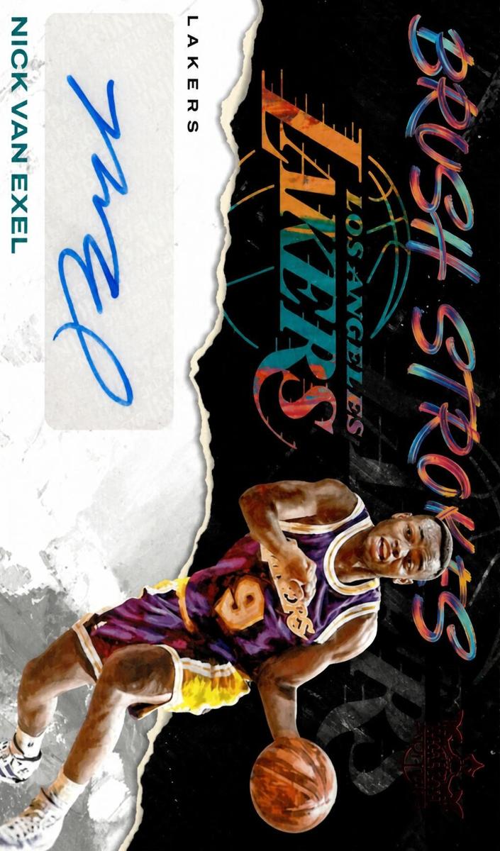2023 Panini Court Kings Basketball Ruby Nick Van Exel #BR-NVE