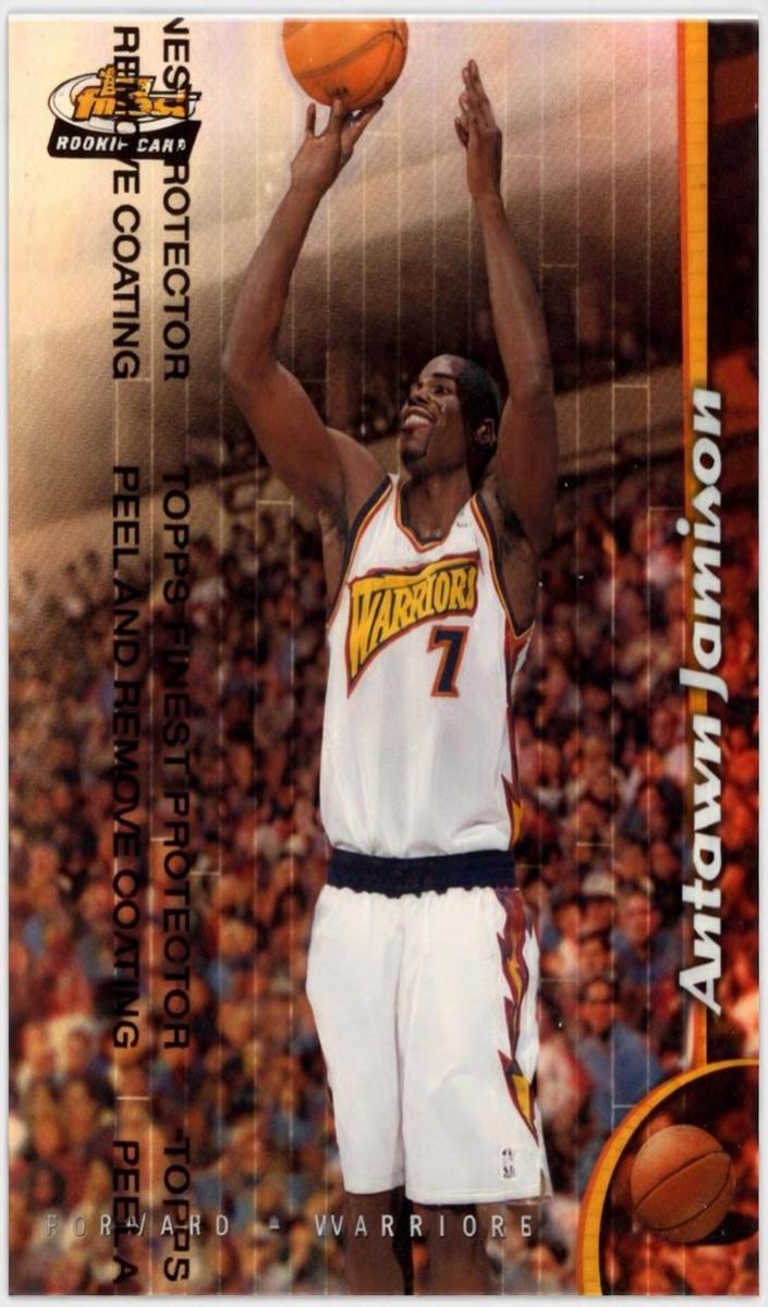 1998 Topps Finest Basketball Refractor Antawn Jamison #229