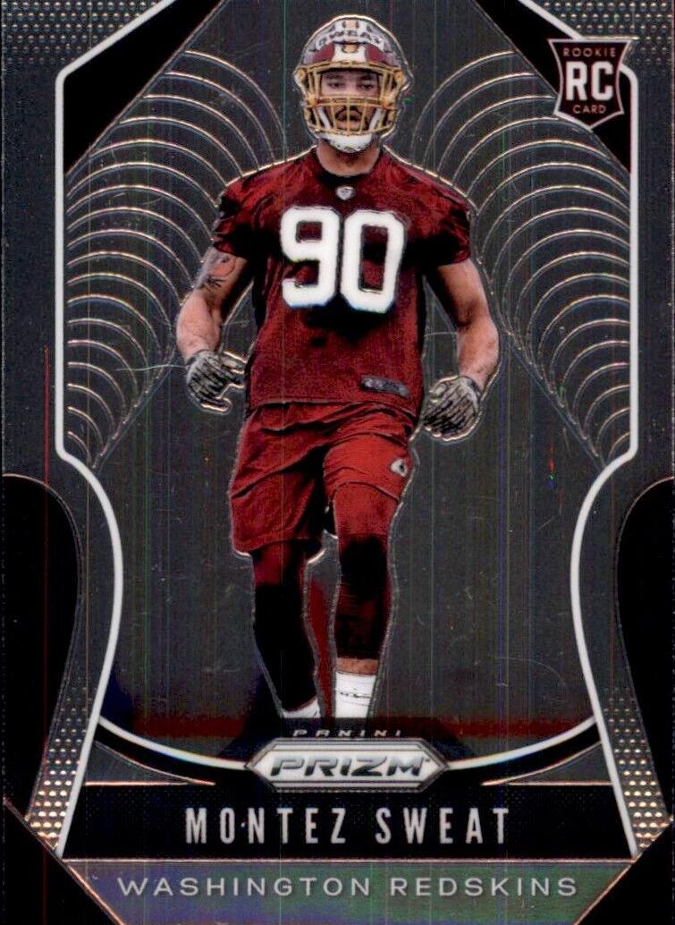 2019 Panini Prizm Football Montez Sweat #391 PSA 10