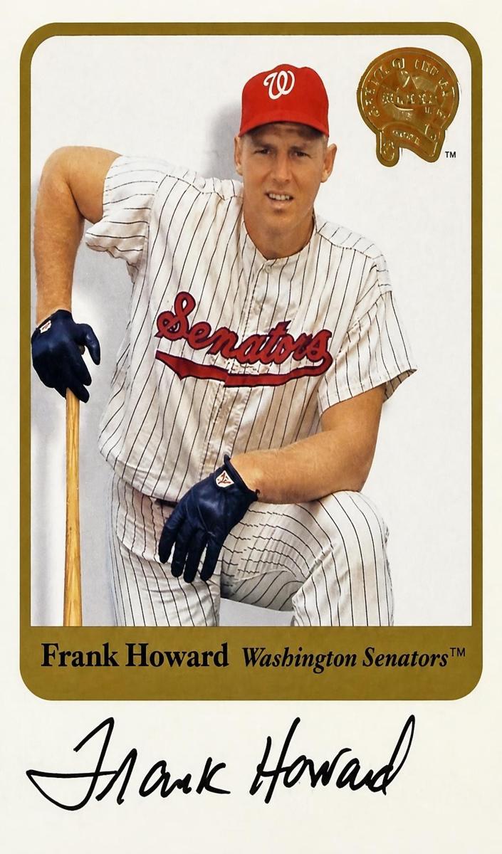 2001 Fleer Greats of the Game Baseball Frank Howard #NNO PSA 9