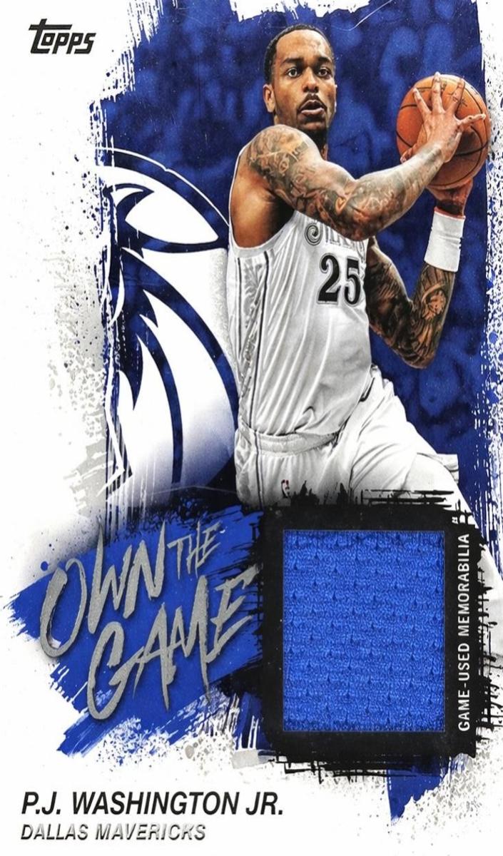 2025 Topps Basketball P.J. Washington Jr. #OTGA-PWA