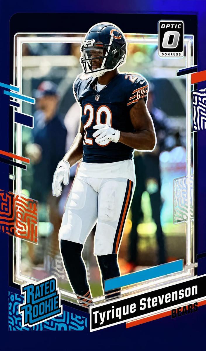 2023 Donruss Optic Football Purple Tyrique Stevenson #219