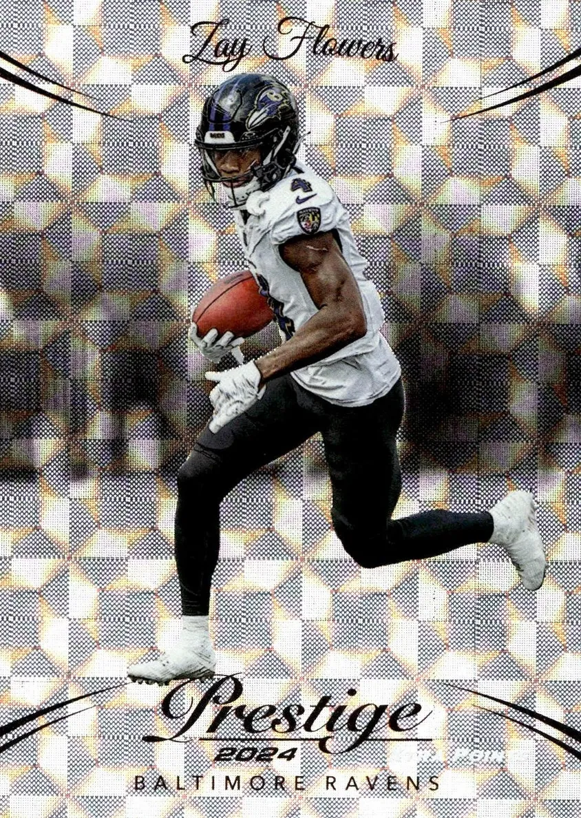 2024 Panini Prestige Football Hyper Xtra Points Zay Flowers #22