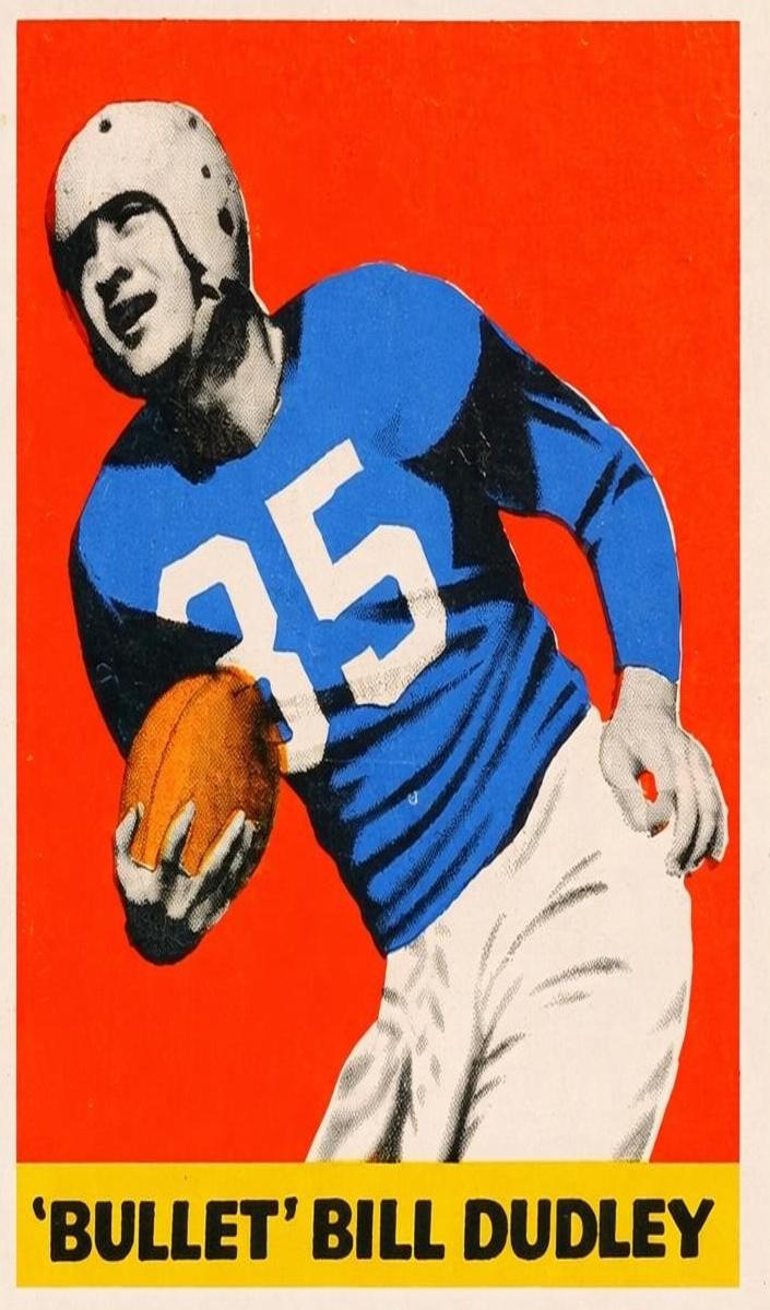 1948 Leaf Football Bill Dudley #36 PSA 7