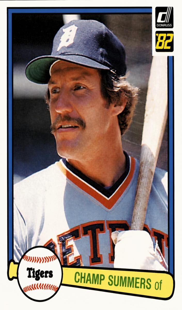 1982 Donruss Baseball Champ Summers #81 PSA 9