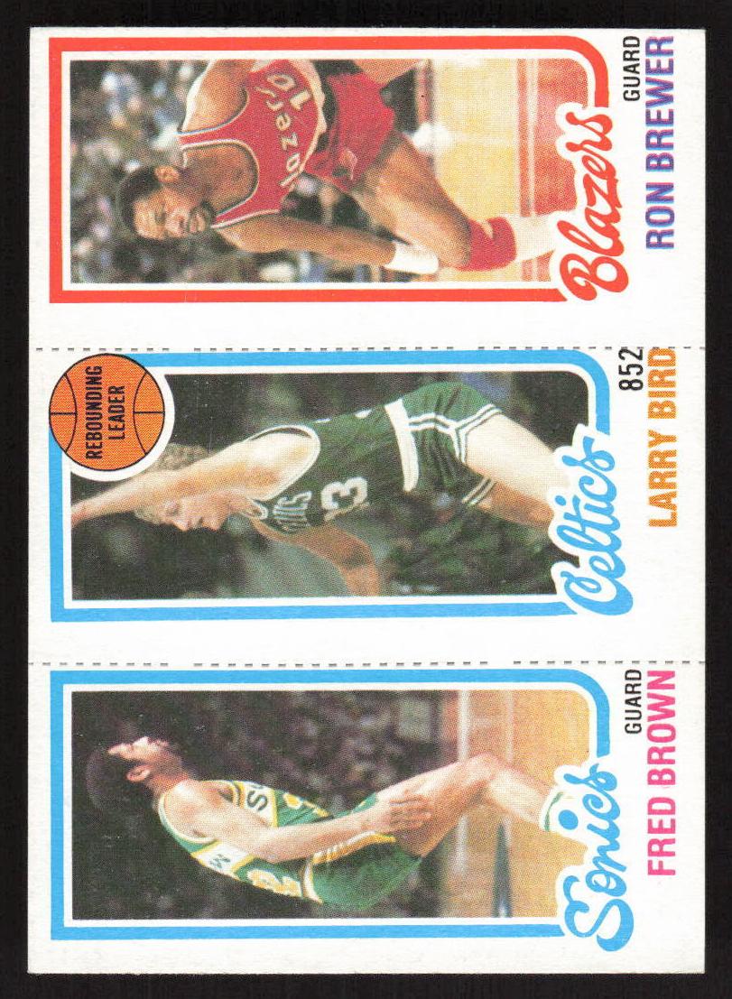 1980 Topps Basketball Larry Bird #NNO