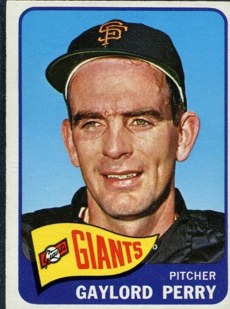 1965 O-Pee-Chee Baseball Gaylord Perry #193 PSA 7