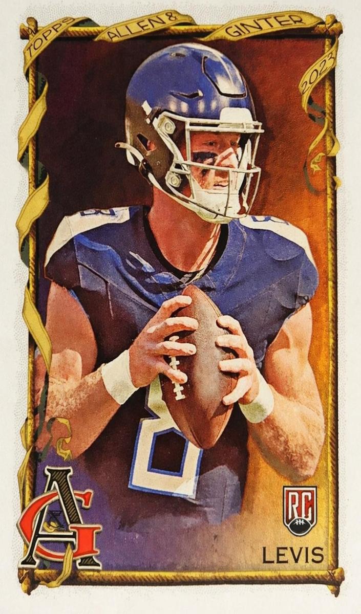 2023 Topps Composite Football Silver Portrait Will Levis #404 PSA 9
