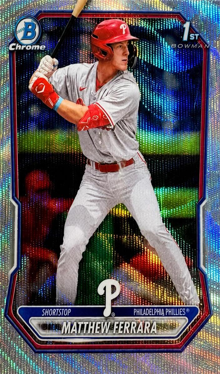 2026 Bowman Baseball Wave Refractor Matthew Ferrara #BCP-110