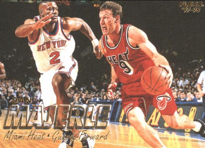 1997 Fleer Basketball Dan Majerle #168