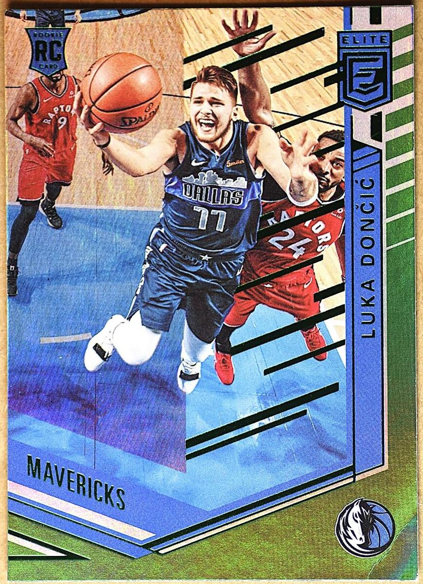 2018 Panini Chronicles Basketball Green Luka Doncic #278 PSA 10