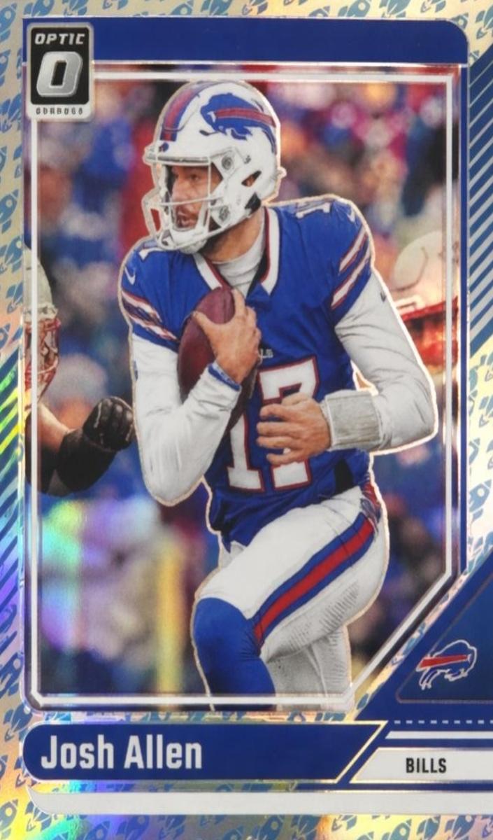 2024 Donruss Optic Football Rocket Josh Allen #19 PSA 9