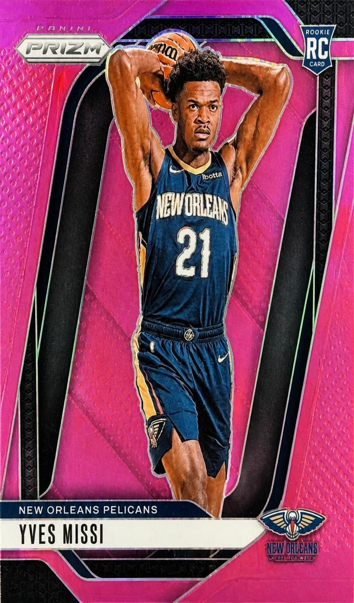 2024 Panini Prizm Basketball Pink Yves Missi #233
