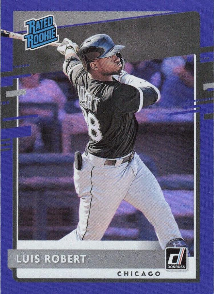 2020 Panini Donruss Baseball Blue Holo Luis Robert #264