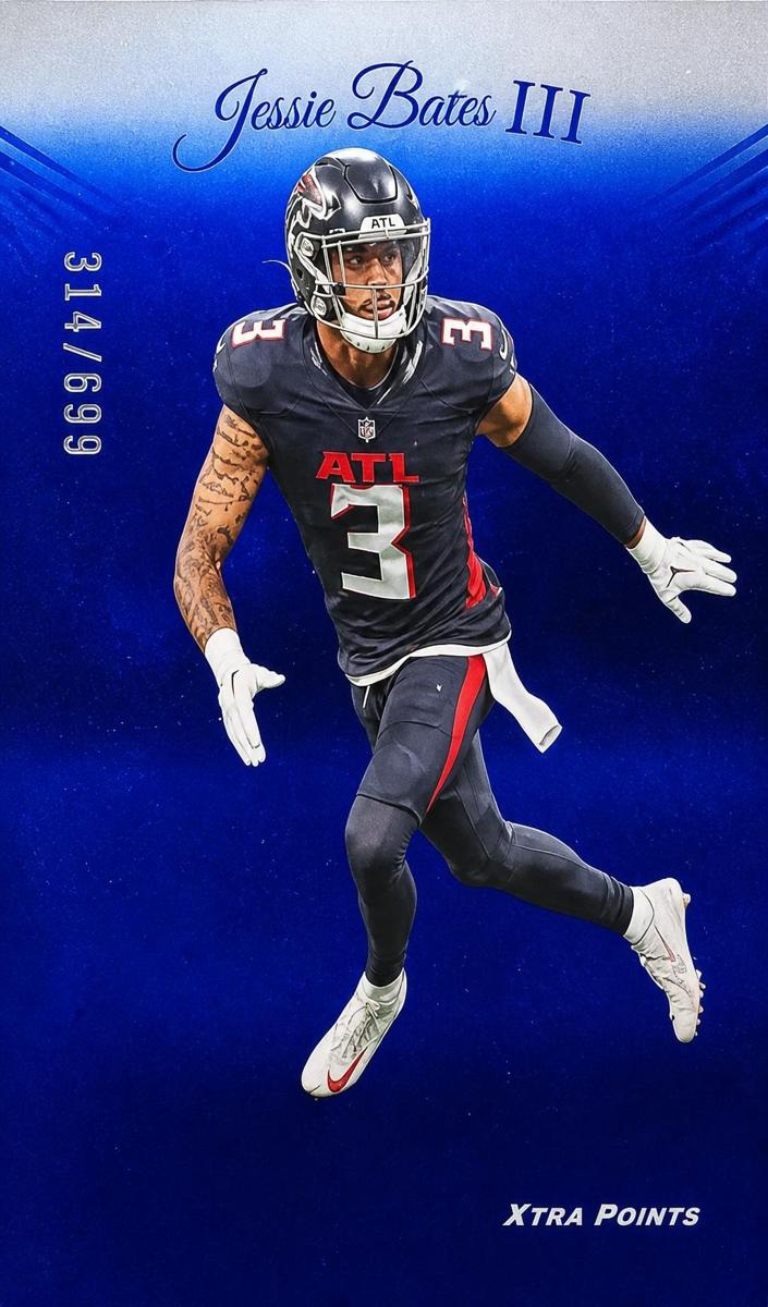 2024 Panini Prestige Football Blue Xtra Points Jessie Bates III #15