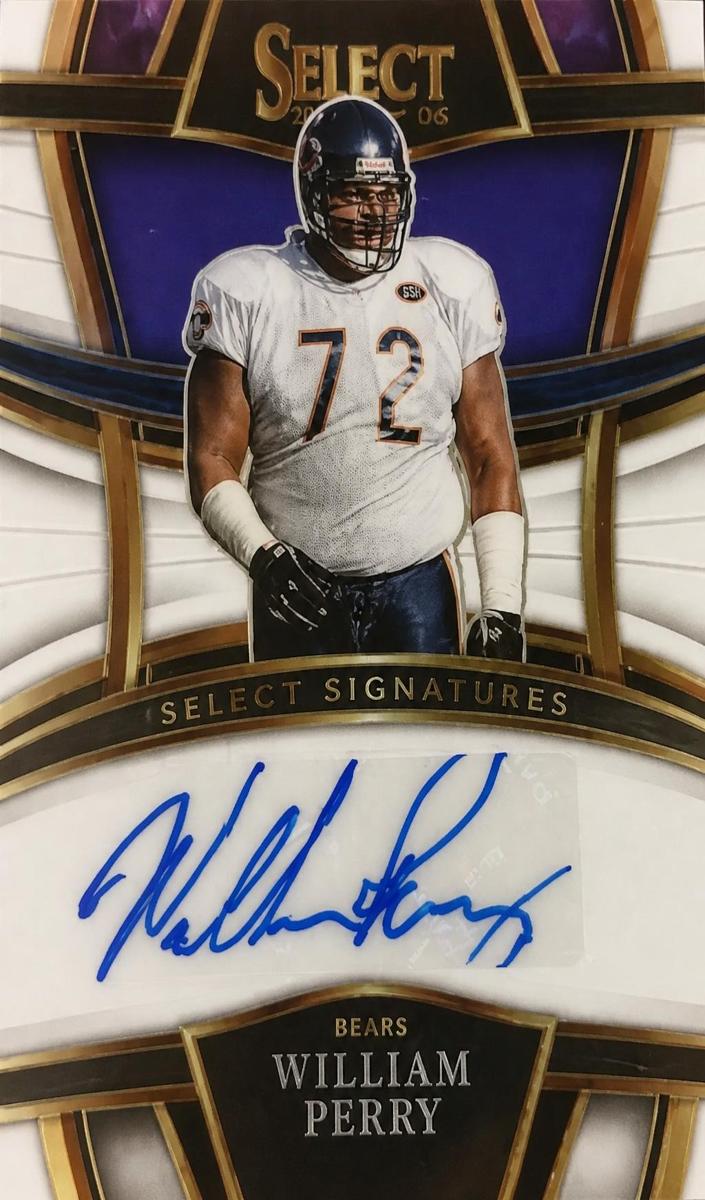 2022 Panini Select Football William Perry #SSP-WIP