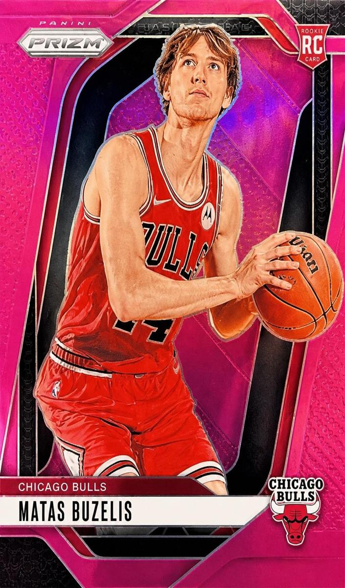 2024 Panini Prizm Basketball Pink Matas Buzelis #252