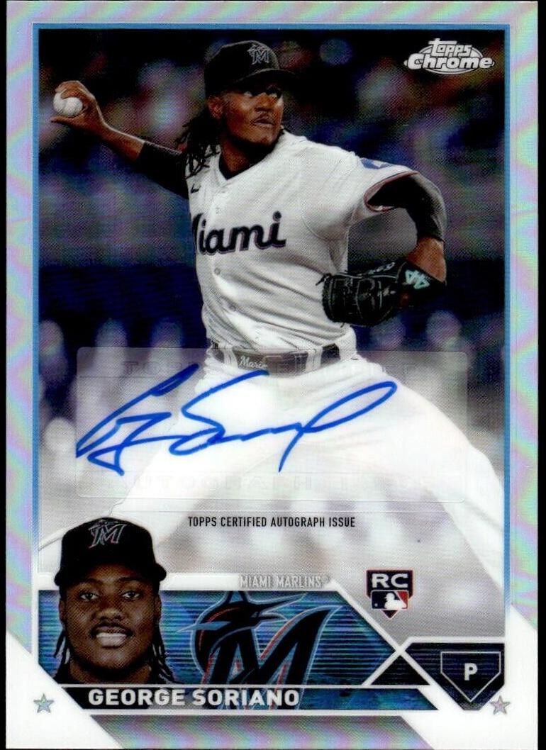 2023 Topps Chrome Update Baseball Refractor George Soriano #AC-GSO