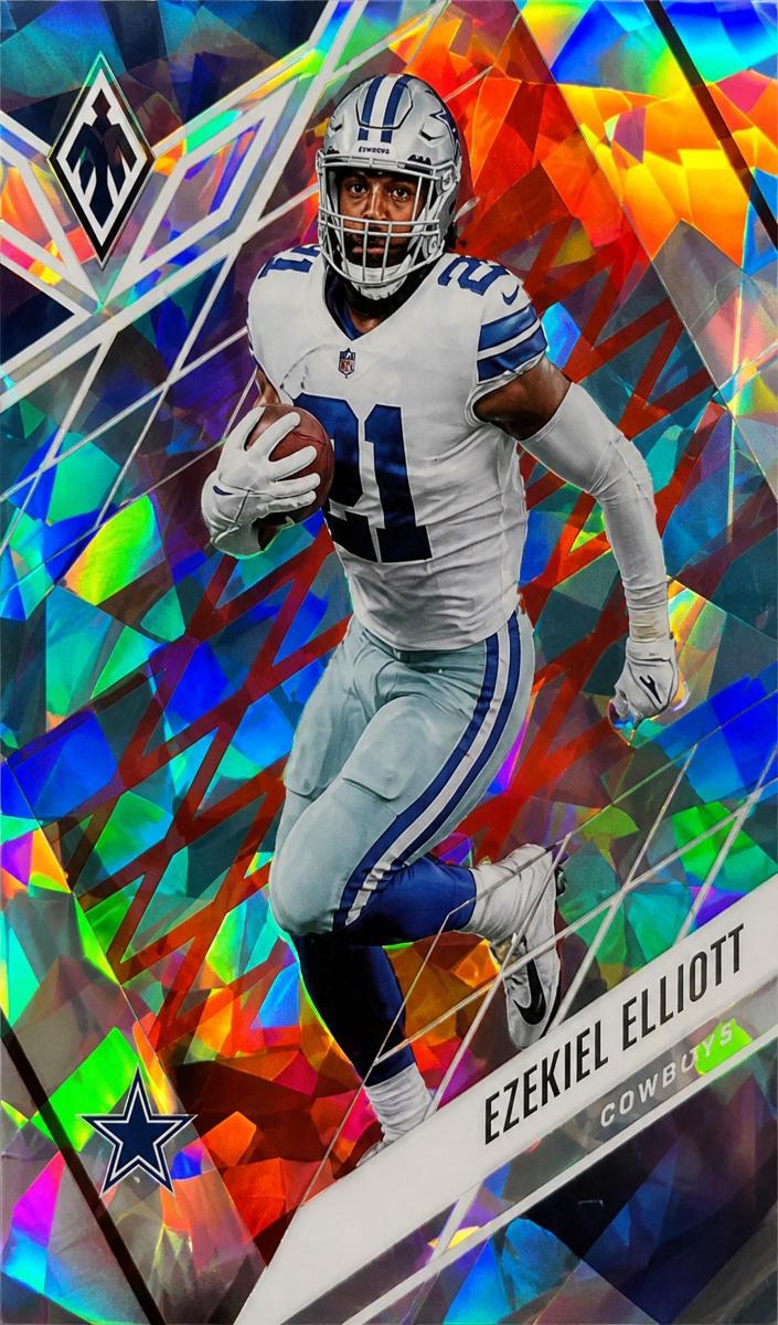 2022 Panini Phoenix Football Fire and Ice Ezekiel Elliott #99